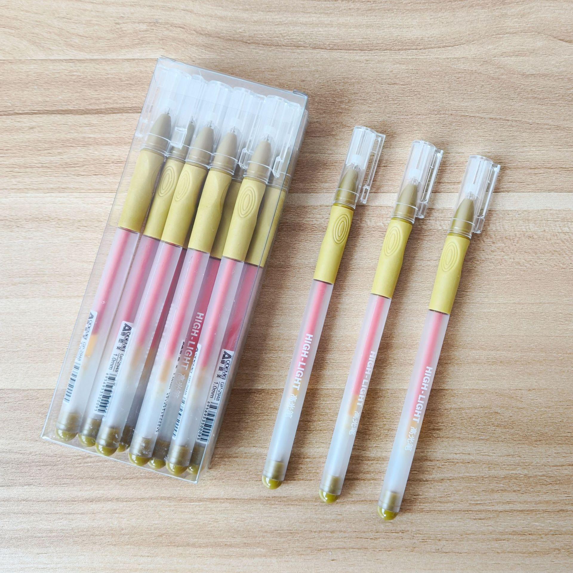 Handle Oumei Student Cartoon Gel Pen Set, 144 Pieces, Black Ink, 0.5mm, 0.38mm, 0.35mm 12 pieces per box
Handle Oumei Student Cartoon Gel Pen Set, 144 Pieces, Black Ink, 0.5mm, 0.38mm, 0.35mm 12 pieces per box