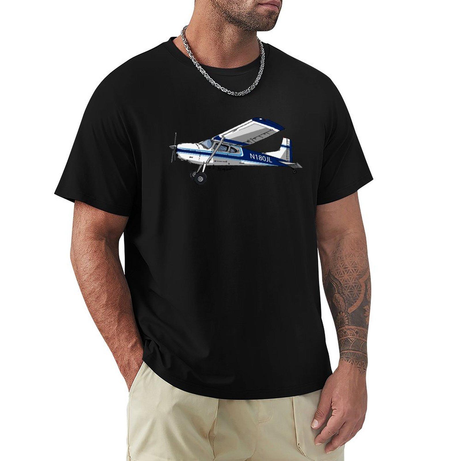 Cessna 170 N180JL TShirt oversize tshirts man vintage clothes anime Luxury man mens graphic tshirts big and tall 4XL
Cessna 170 N180JL TShirt oversize tshirts man vintage clothes anime Luxury man mens graphic tshirts big and tall 4XL
