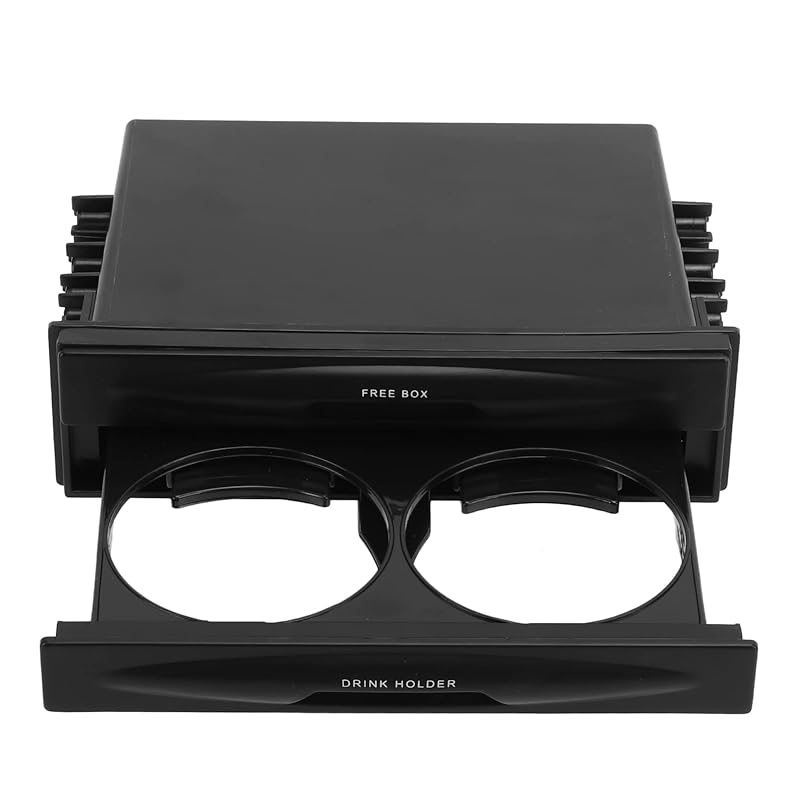 1DIN 2 tiers drink holder In-vehicle free box car radio inner organizer ABS material accessory case Utilize empty space Inside the car for car
1DIN 2 tiers drink holder In-vehicle free box car radio inner organizer ABS material accessory case Utilize empty space Inside the car for car