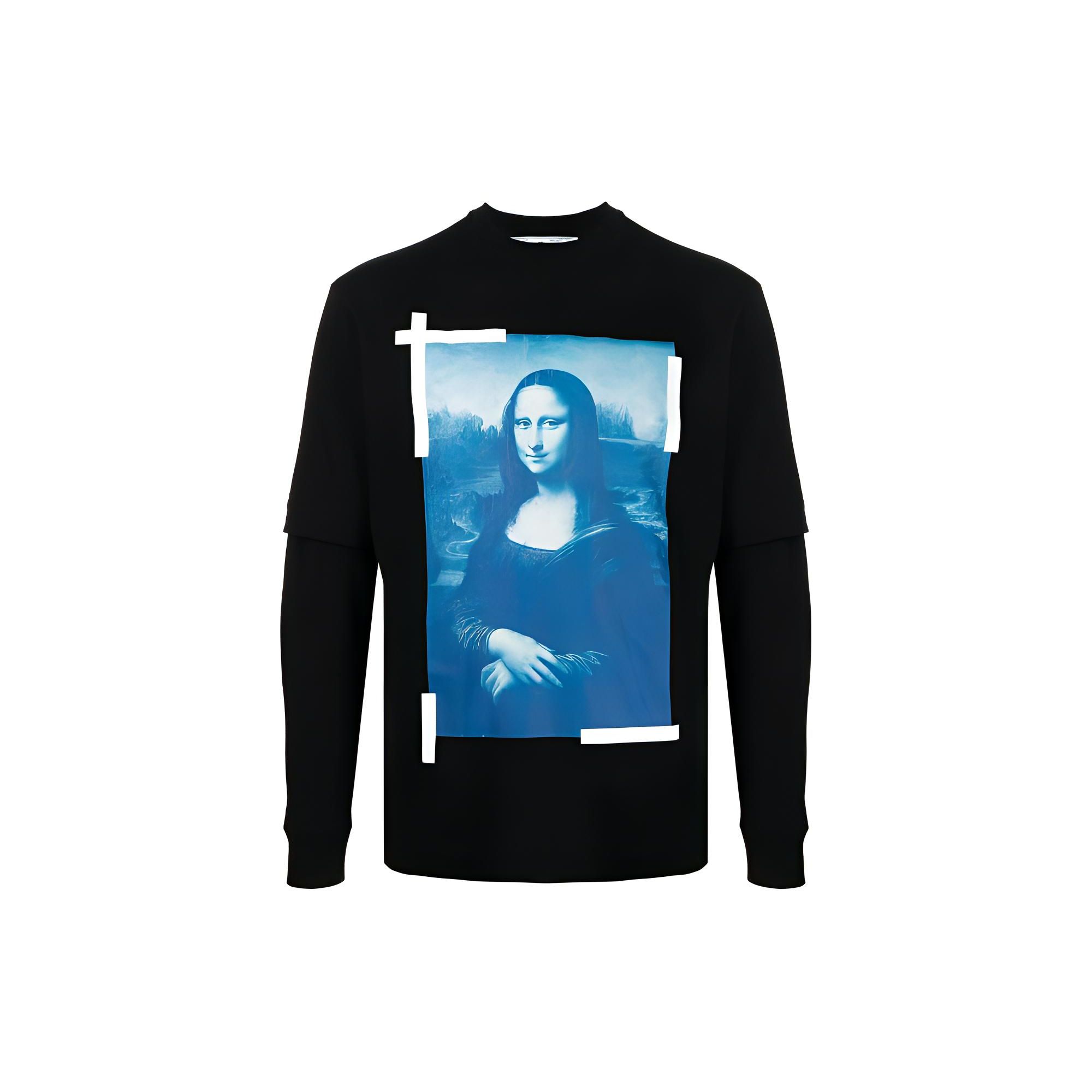 Off-White Чоловіча футболка з принтом Monalisa з довгим рукавом, чорний OMAB068C99JER0011045BLACK L
Off-White Чоловіча футболка з принтом Monalisa з довгим рукавом, чорний OMAB068C99JER0011045BLACK L