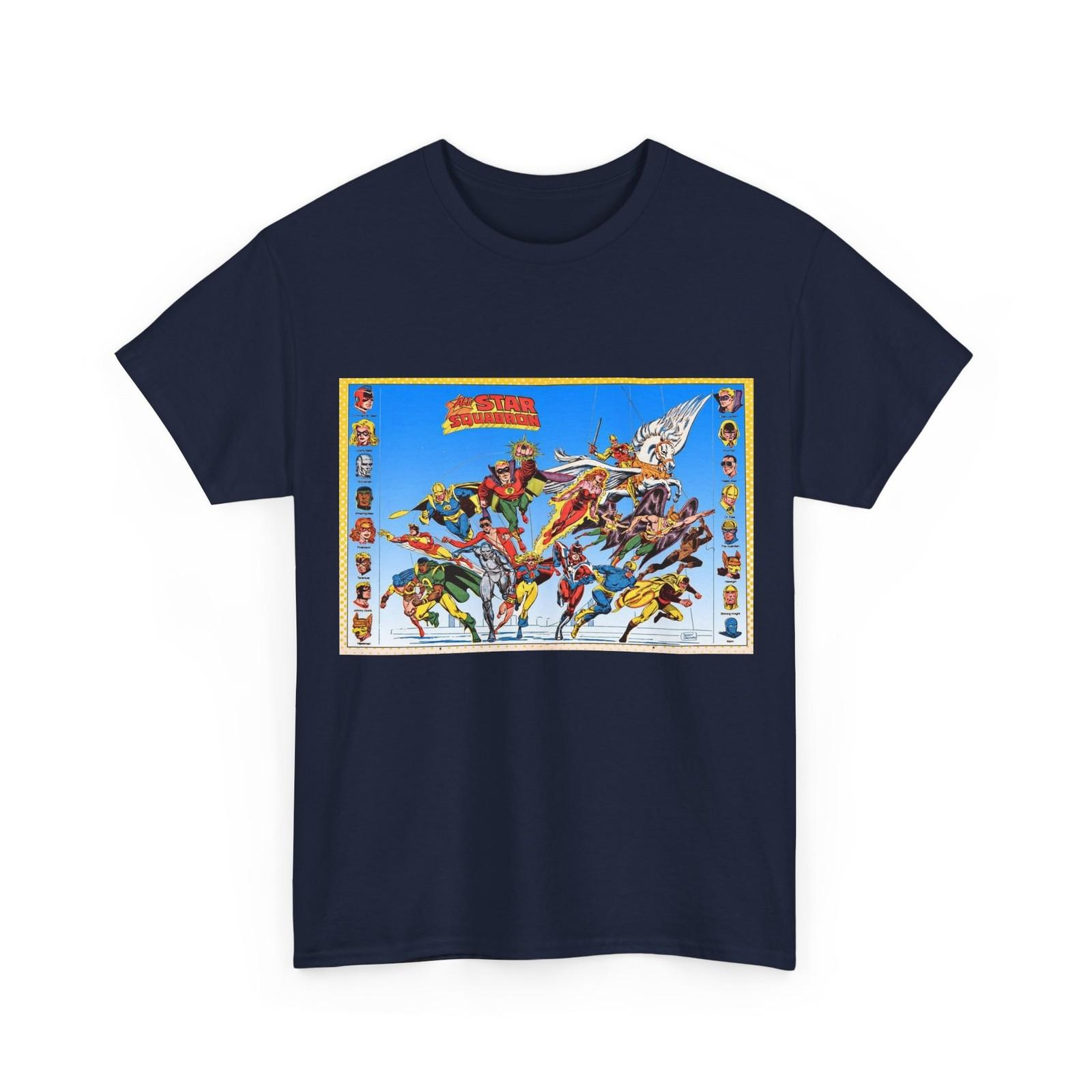 All-Star Squadron T-Shirt Mens Womens Tees Top - Jerry Ordway Art - JSA Link - Firebrand - DC Comics S
All-Star Squadron T-Shirt Mens Womens Tees Top - Jerry Ordway Art - JSA Link - Firebrand - DC Comics S