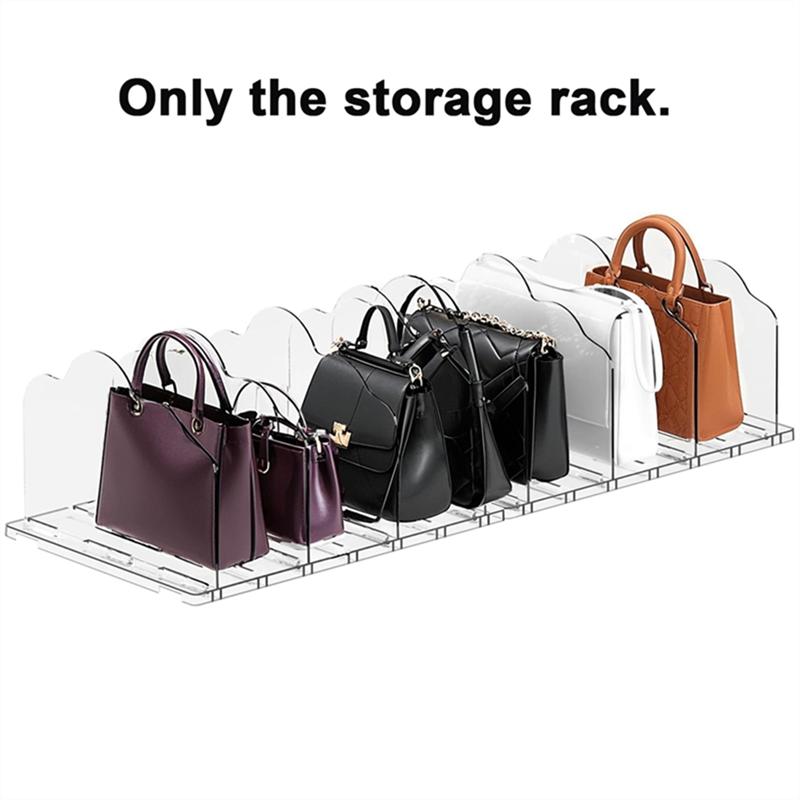 HHO-Purse Organizer For Closet, Adjustable Shelf Divider For Closet, Clear Bag Storage Organizer, For Bedroom Office прозорий
HHO-Purse Organizer For Closet, Adjustable Shelf Divider For Closet, Clear Bag Storage Organizer, For Bedroom Office прозорий