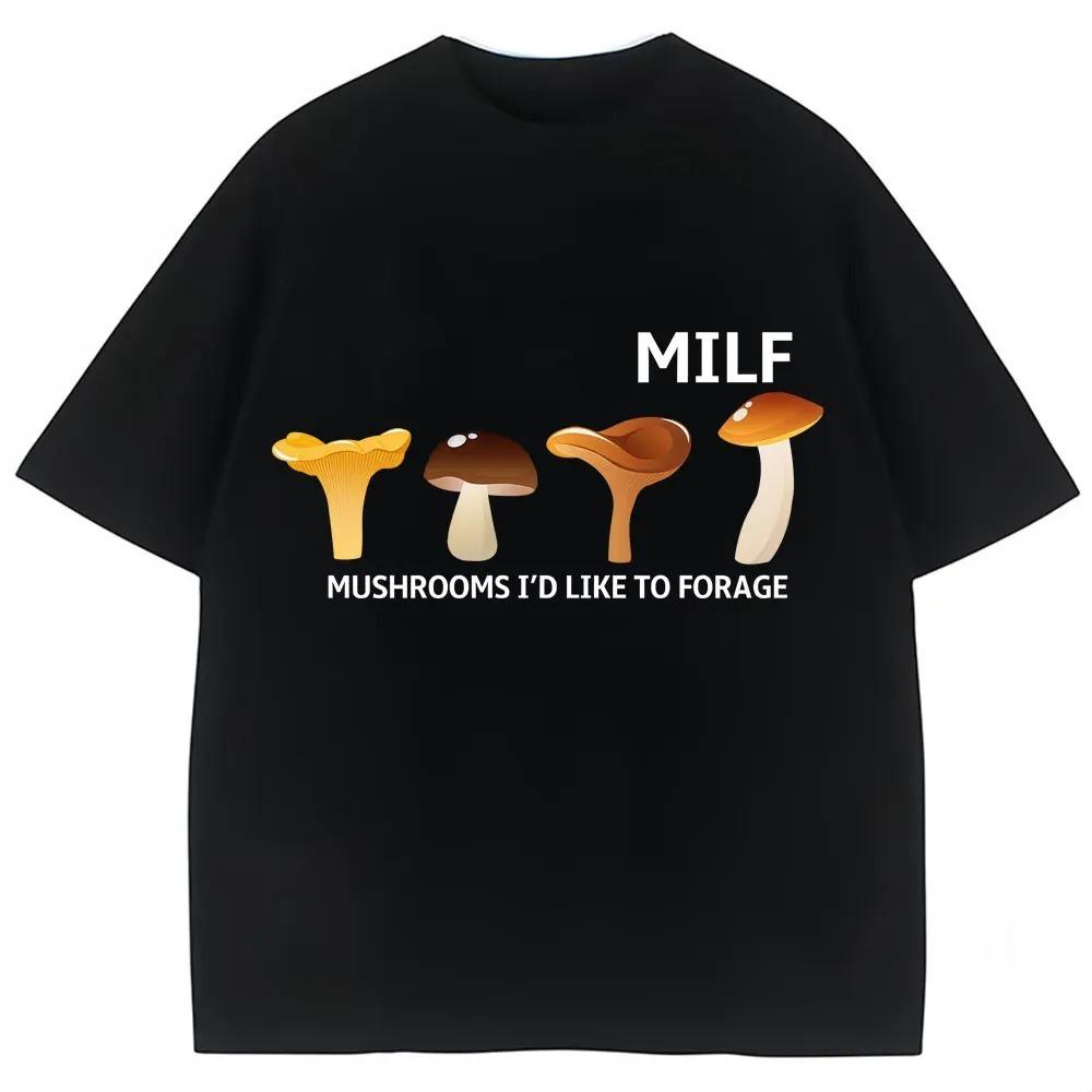 Funny MILF Mushrooms I Like To Forage Graphic T Shirts Humor Joke Y2k Men Women Novelty Tshirts Oversized Cotton Casual T Shirt XL
Funny MILF Mushrooms I Like To Forage Graphic T Shirts Humor Joke Y2k Men Women Novelty Tshirts Oversized Cotton Casual T Shirt XL