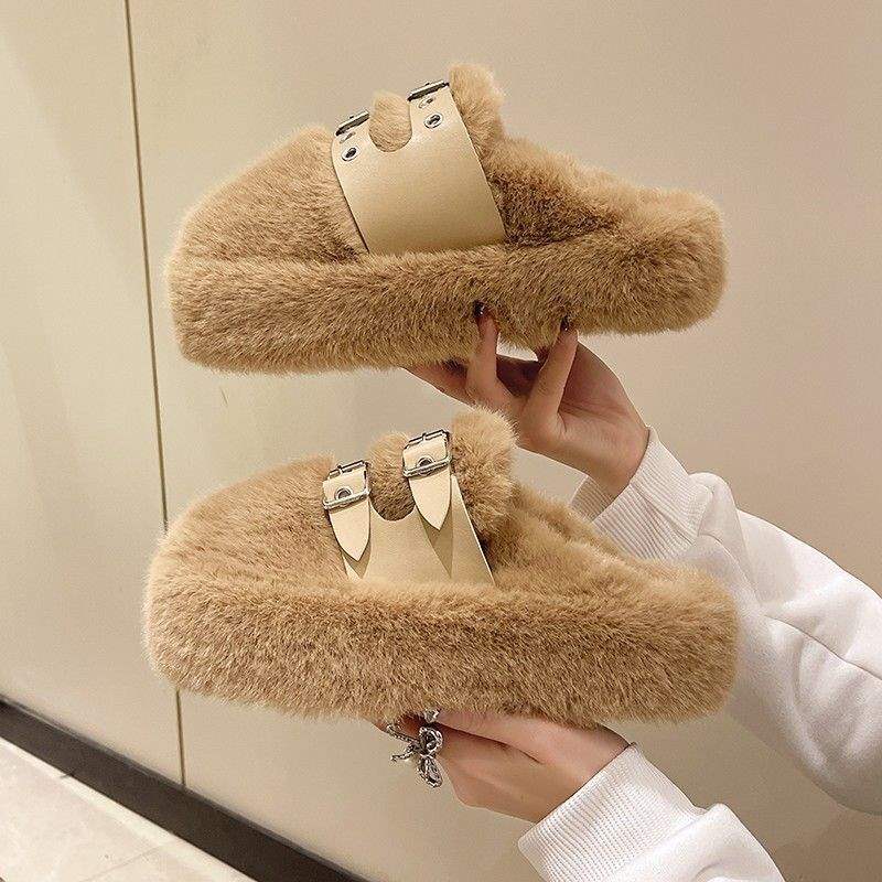 7 см нишевый дизайн толстая подошва пушистые тапочки для женщин носить 2025 осень и зима новая плюшевая хлопковая обувь с закрытым носком 40
7 см нишевый дизайн толстая подошва пушистые тапочки для женщин носить 2025 осень и зима новая плюшевая хлопковая обувь с закрытым носком 40