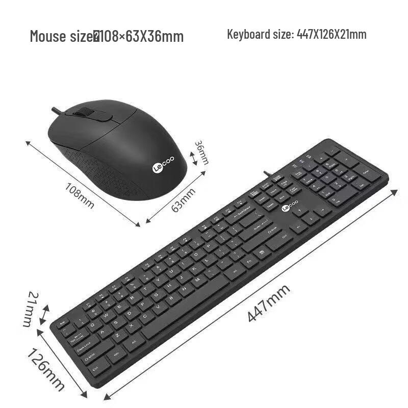 Lenovo Laikoo KW201 Wireless Keyboard and Mouse Combo
Lenovo Laikoo KW201 Wireless Keyboard and Mouse Combo