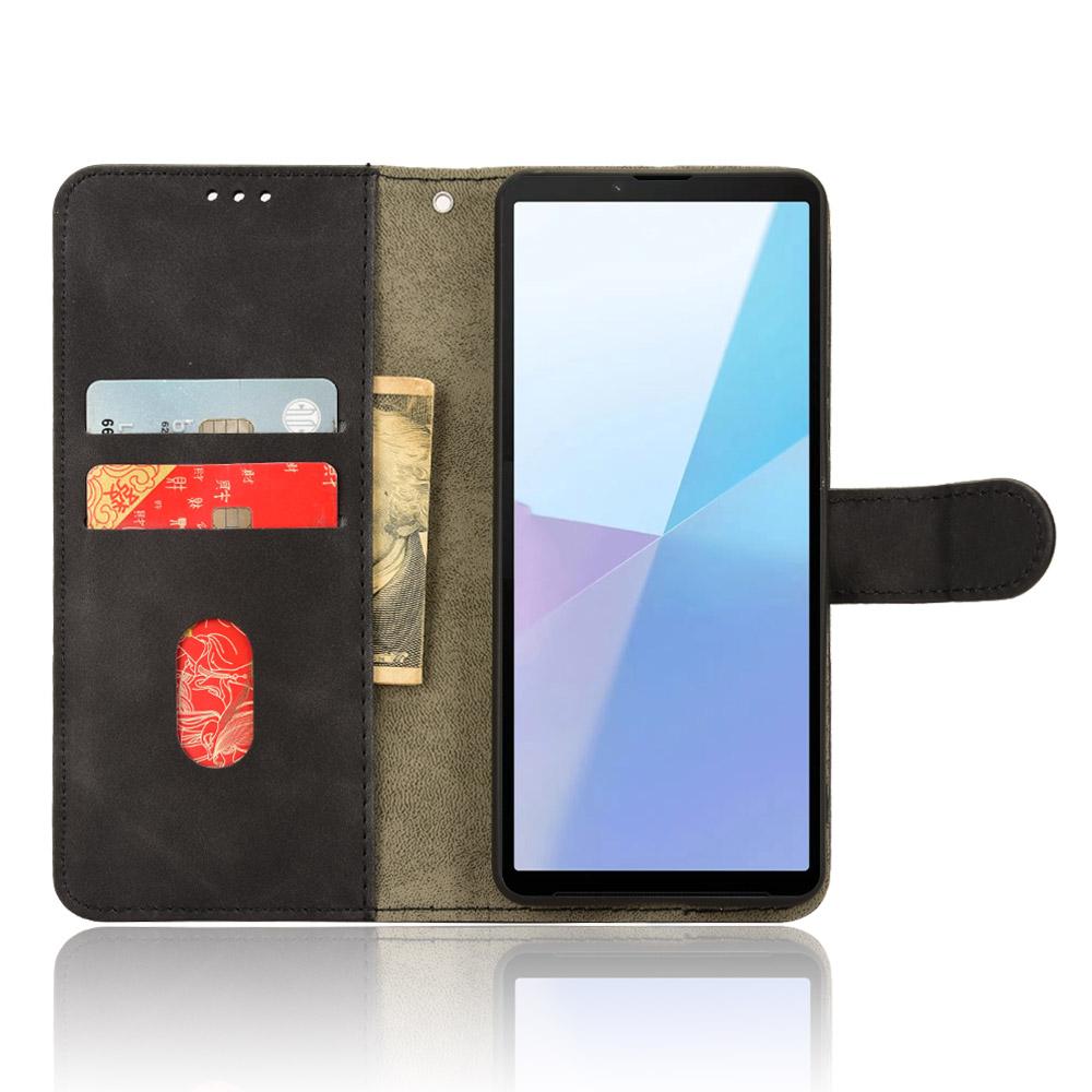 For Sony Xperia 10 VI Wallet Case PU Leather Stand Phone Cover Skin-Touch Feeling Black
For Sony Xperia 10 VI Wallet Case PU Leather Stand Phone Cover Skin-Touch Feeling Black
