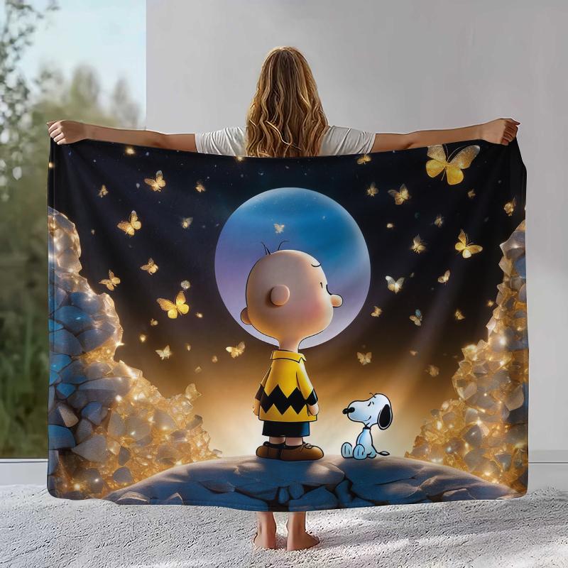 Cute Snoopy Dog Cartoon Flannel Blanket,Ultra Soft Warm Plush Throw for Home Bedroom Bed Sofa Cover Camping Picnic gift 75x90cm
Cute Snoopy Dog Cartoon Flannel Blanket,Ultra Soft Warm Plush Throw for Home Bedroom Bed Sofa Cover Camping Picnic gift 75x90cm