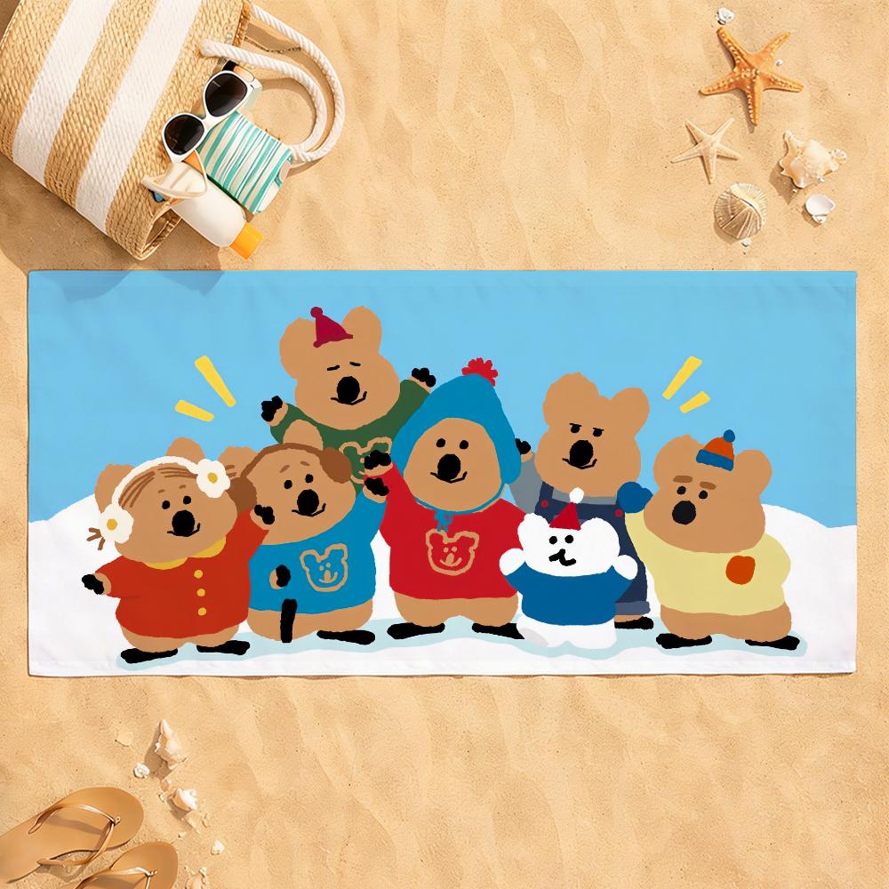 Cartoon Cute D-Dinotaeng Towel Quick Dry Absorbent Beach Towel for Sports, Fitness, Swimming and Outdoor Activities W40*H60(CM)
Cartoon Cute D-Dinotaeng Towel Quick Dry Absorbent Beach Towel for Sports, Fitness, Swimming and Outdoor Activities W40*H60(CM)