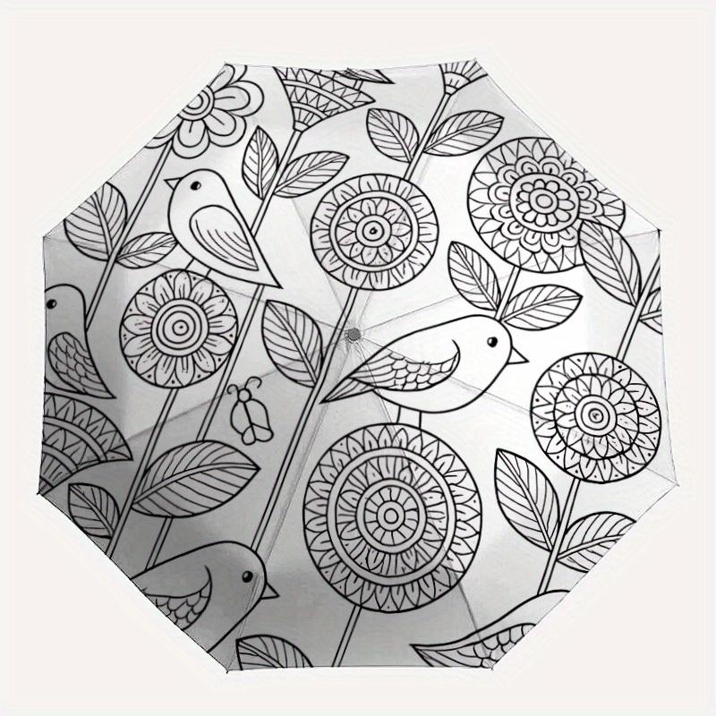 1pc Floral Pattern Automatic Open/close Folding Umbrella, Compact Portable Travel Umbrella, Perfect Birthday/Christmas yy250807180
1pc Floral Pattern Automatic Open/close Folding Umbrella, Compact Portable Travel Umbrella, Perfect Birthday/Christmas yy250807180