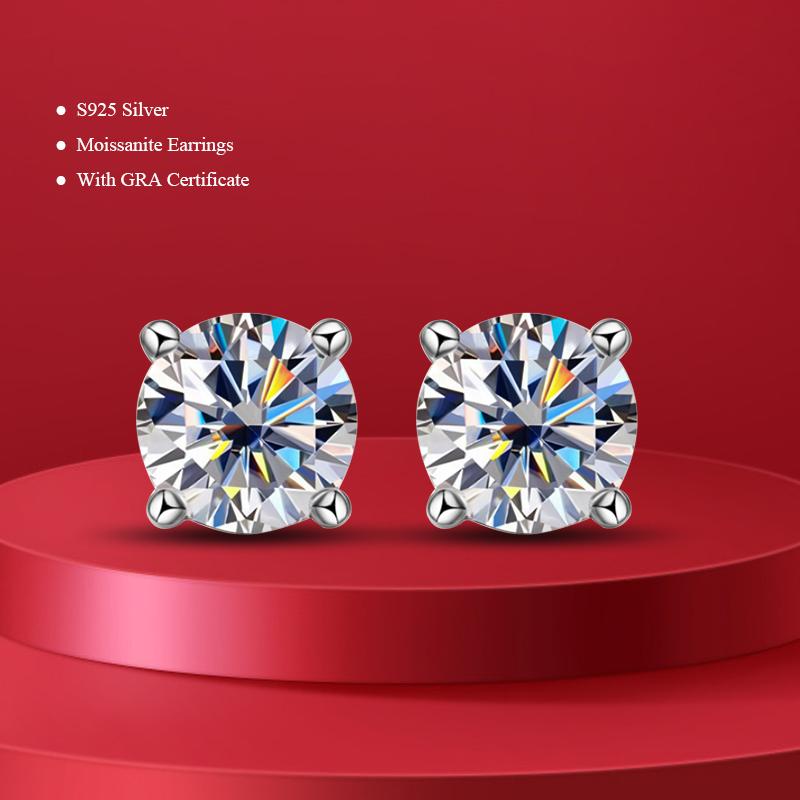 Сертифицированные серьги-гвоздики с муассанитом GRA, цвет D, 0,1-2 карата, выращенный в лаборатории бриллиант, серебро 925 пробы с золотым покрытием, свадебные украшения 0.1ct(3mm)x 2pcs-box
Сертифицированные серьги-гвоздики с муассанитом GRA, цвет D, 0,1-2 карата, выращенный в лаборатории бриллиант, серебро 925 пробы с золотым покрытием, свадебные украшения 0.1ct(3mm)x 2pcs-box