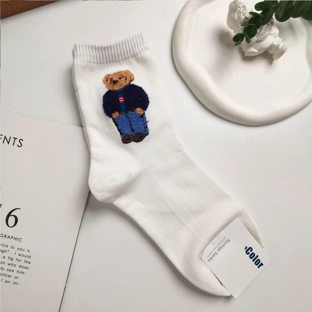 Дихаючі Шкарпетки з Малюнком Ведмедика М які Шкарпетки для Снігоходів Модні Жіночі Шкарпетки для Щоденного Використання білий
Дихаючі Шкарпетки з Малюнком Ведмедика М які Шкарпетки для Снігоходів Модні Жіночі Шкарпетки для Щоденного Використання білий