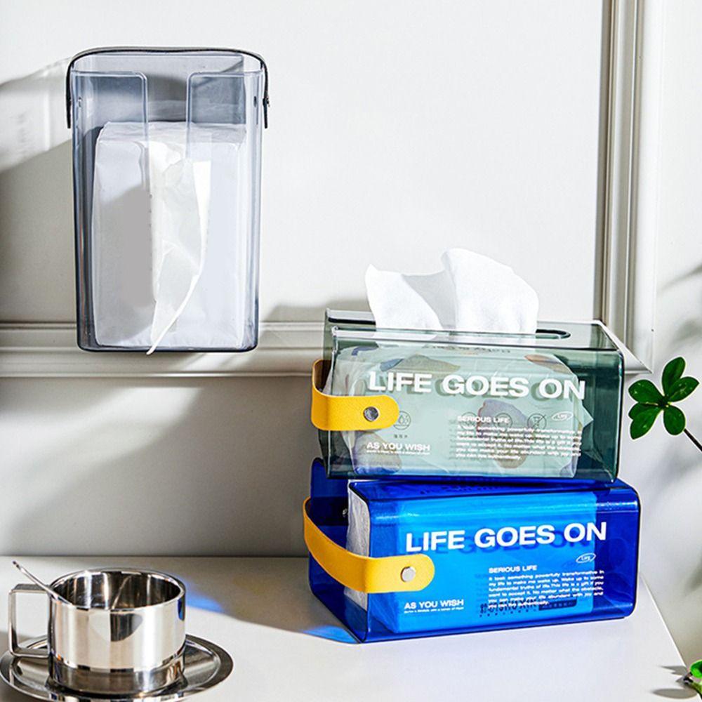Light Luxury Plastic Tissue Storage Box Punch-free Rectangular Tissue Holder Large Opening Wall Mounted Napkin Holder for Home зелёный
Light Luxury Plastic Tissue Storage Box Punch-free Rectangular Tissue Holder Large Opening Wall Mounted Napkin Holder for Home зелёный