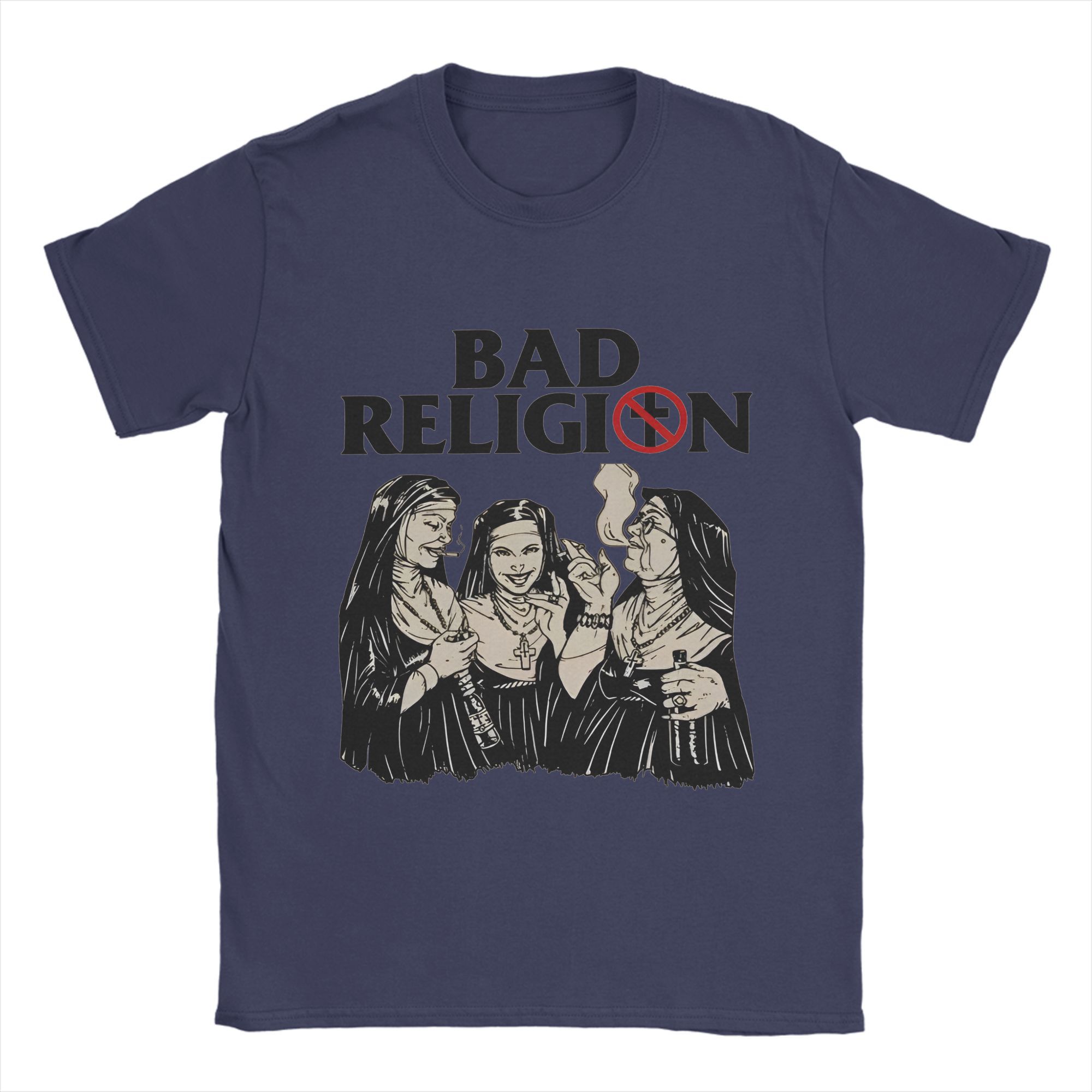 Повсякденні футболки Bad Religion для чоловіків з круглим вирізом 100% бавовна Футболки з коротким рукавом Класичні топи S
Повсякденні футболки Bad Religion для чоловіків з круглим вирізом 100% бавовна Футболки з коротким рукавом Класичні топи S