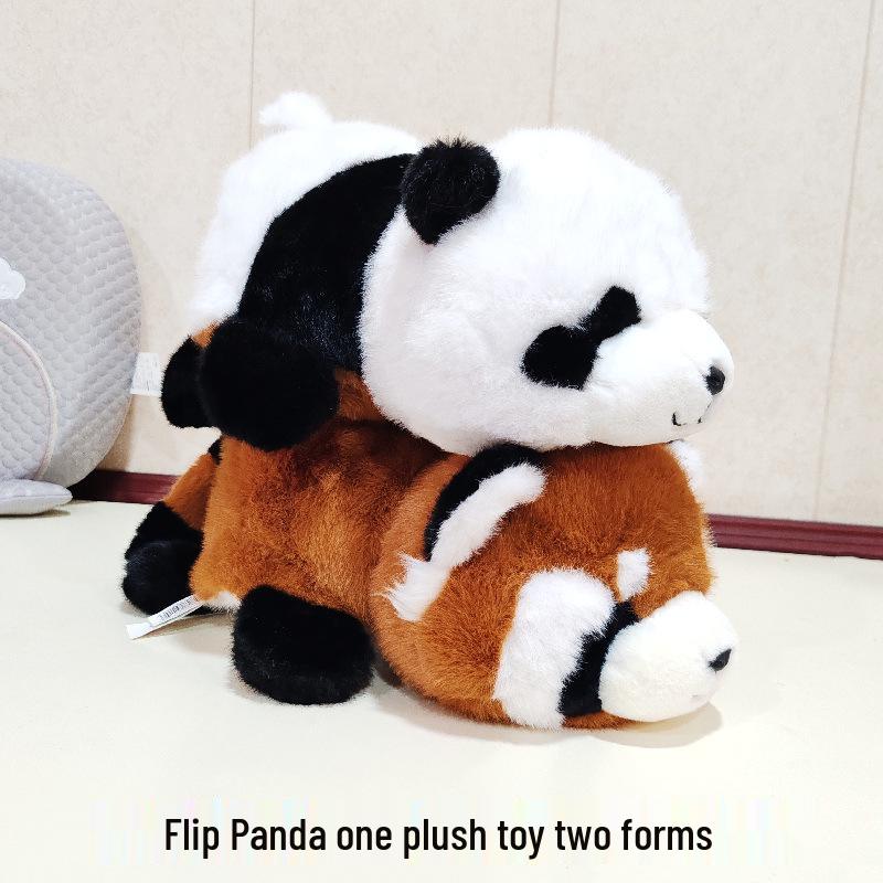 Charming Double-Sided Plush Doll: Raccoon to Panda, Sloth to Koala - Perfect Birthday Gift! 35cm + Tail, 45cm total, 450g
Charming Double-Sided Plush Doll: Raccoon to Panda, Sloth to Koala - Perfect Birthday Gift! 35cm + Tail, 45cm total, 450g