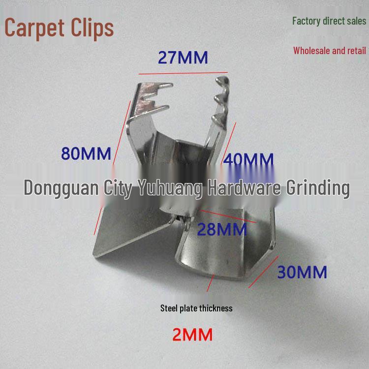 Stainless Steel Carpet Display Stand with Strong Load-Bearing Clip
Stainless Steel Carpet Display Stand with Strong Load-Bearing Clip