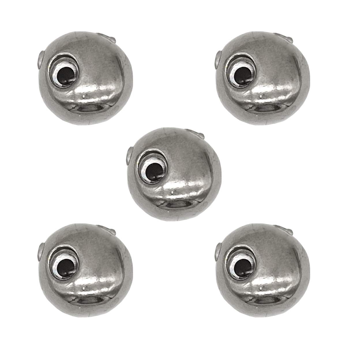Orurudo Fishing Tackle Tungsten Tairaba Head Unpainted Silver Eye of qb100208a55n0 Tangled Sinker (Black (Set 5) / 120g)
Orurudo Fishing Tackle Tungsten Tairaba Head Unpainted Silver Eye of qb100208a55n0 Tangled Sinker (Black (Set 5) / 120g)