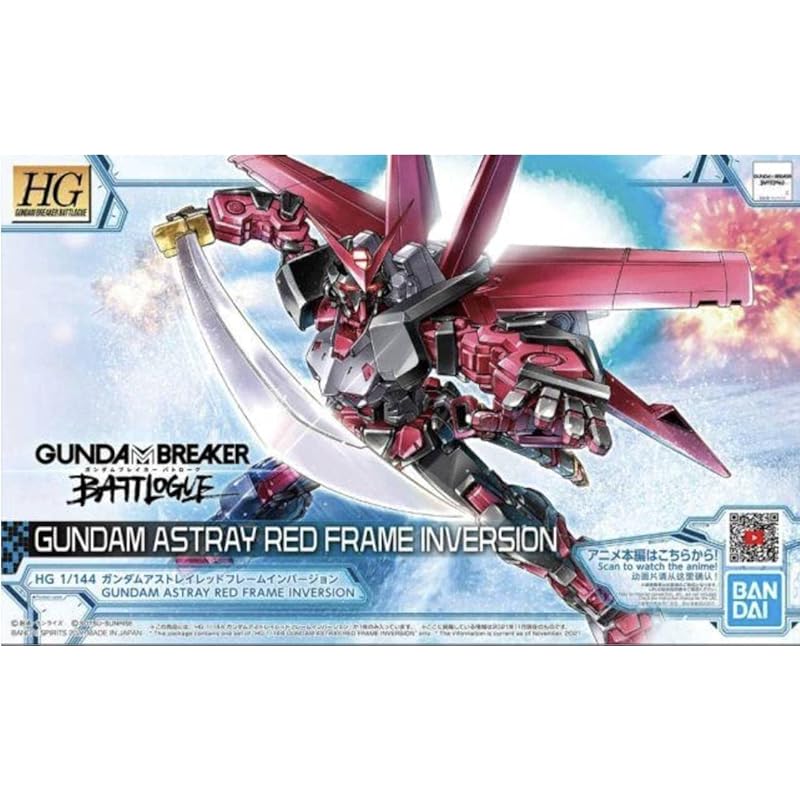 Bandai hobby HG Gundam Breaker Battlogue gundam astray red frame inversion bandai spirits HG Battlogue plastic model kit Multi (199621)
Bandai hobby HG Gundam Breaker Battlogue gundam astray red frame inversion bandai spirits HG Battlogue plastic model kit Multi (199621)