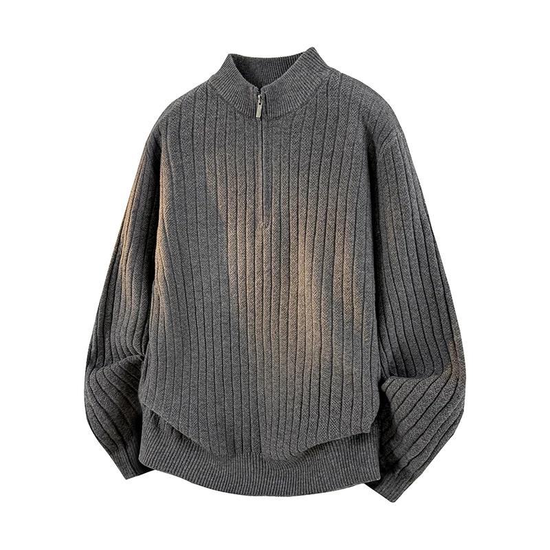 2026 Autumn Winter Men Half Zipper Casual Pullover Man Stand Collar Knitted Sweater Men Warm Knit Sweaters Vintage Jumpers XXL сірий
2026 Autumn Winter Men Half Zipper Casual Pullover Man Stand Collar Knitted Sweater Men Warm Knit Sweaters Vintage Jumpers XXL сірий
