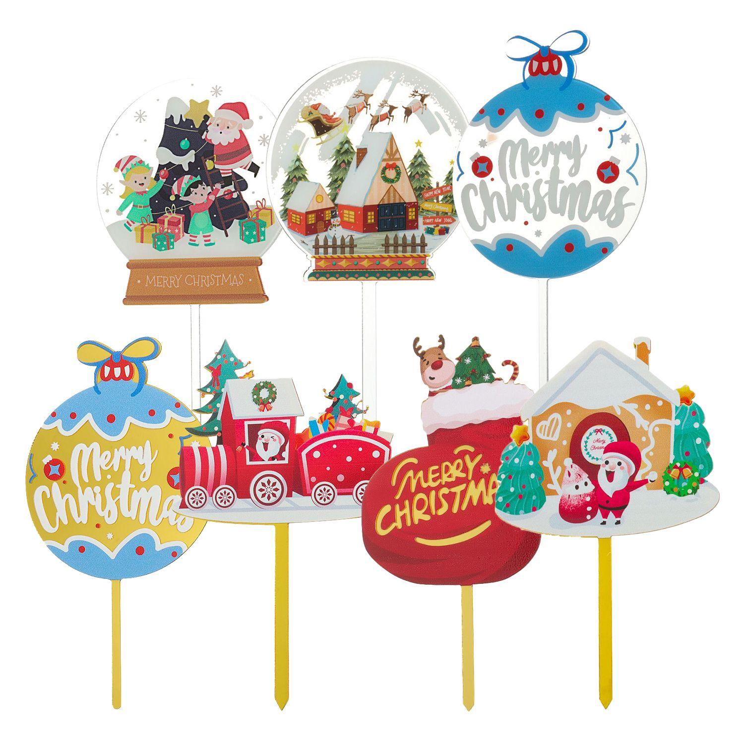 Wedding Decoration Baby Shower Acrylic Decor Cake Topper Merry Christmas Xmas Party Supplies
Wedding Decoration Baby Shower Acrylic Decor Cake Topper Merry Christmas Xmas Party Supplies