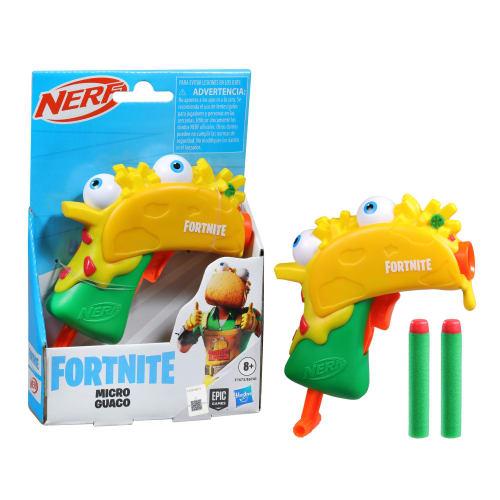 Хасбро (ХАСБРО) Nerf Microshot Fortnite Fortnite GUACO Mini Blaster, дизайн на основе Fortnite GUACO (Гуако), с 2 дротиками Nerf Elite, Fortnite Nerf Bl
Хасбро (ХАСБРО) Nerf Microshot Fortnite Fortnite GUACO Mini Blaster, дизайн на основе Fortnite GUACO (Гуако), с 2 дротиками Nerf Elite, Fortnite Nerf Bl