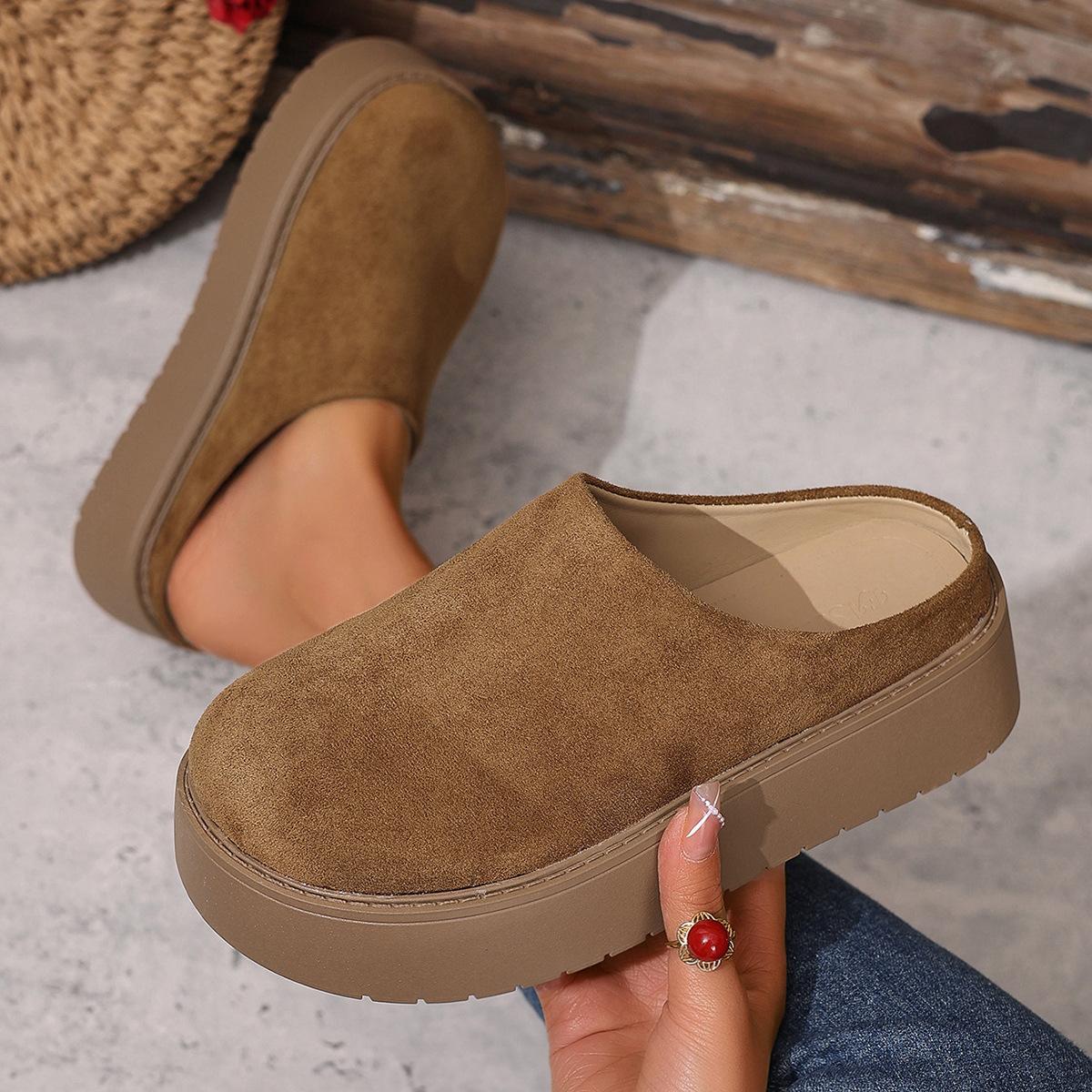 Жіночі ретро мюлі із закритим носком, шльопанці на платформі Birkenstocks, повсякденні слайди для вулиці для жінок 38
Жіночі ретро мюлі із закритим носком, шльопанці на платформі Birkenstocks, повсякденні слайди для вулиці для жінок 38