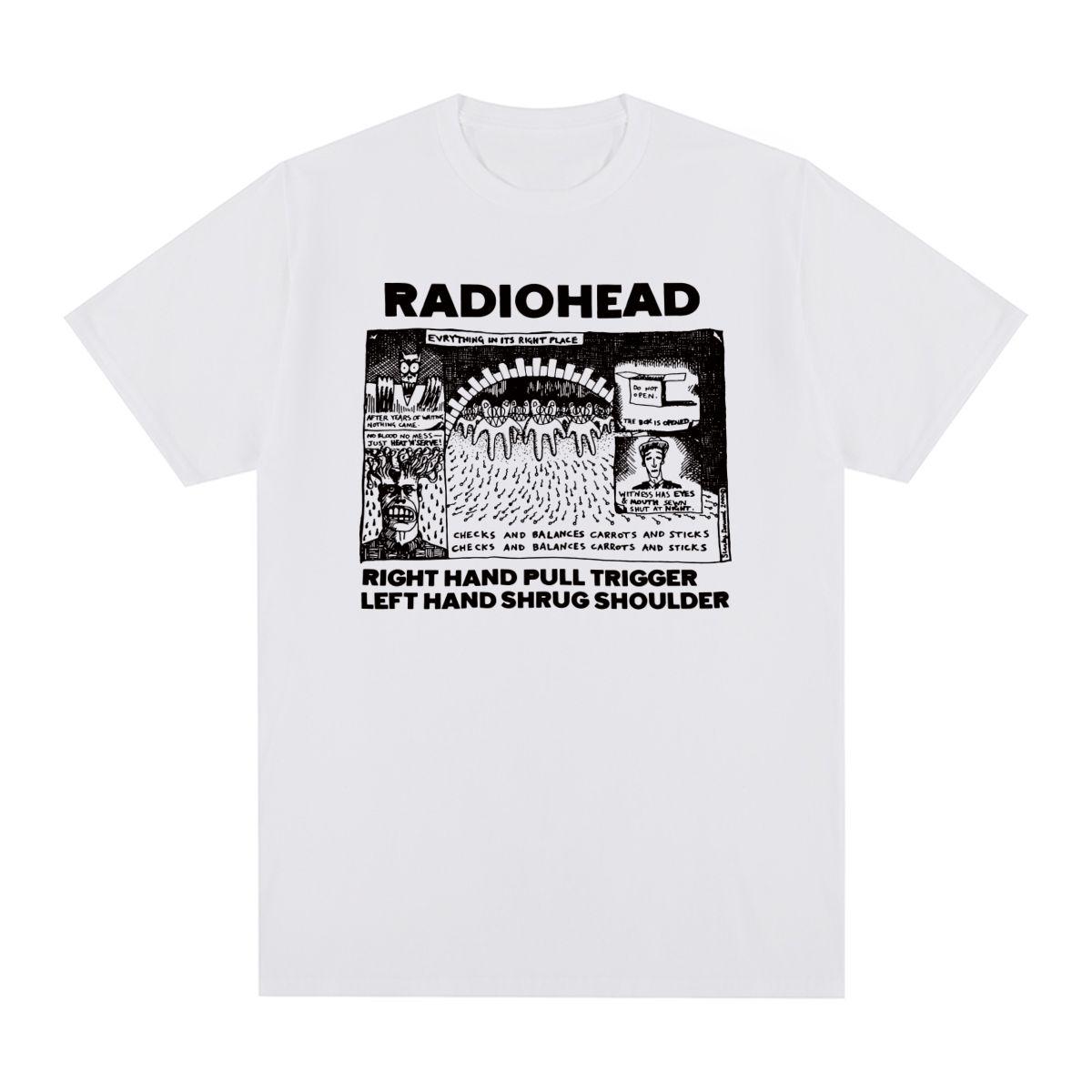 Radiohead Vintage Tshirt Hip Hop Rock Band Unisex Music cute cartoon Ok Computer Cotton Unisex T shirt New Tee Tshirt Womens Tops S
Radiohead Vintage Tshirt Hip Hop Rock Band Unisex Music cute cartoon Ok Computer Cotton Unisex T shirt New Tee Tshirt Womens Tops S