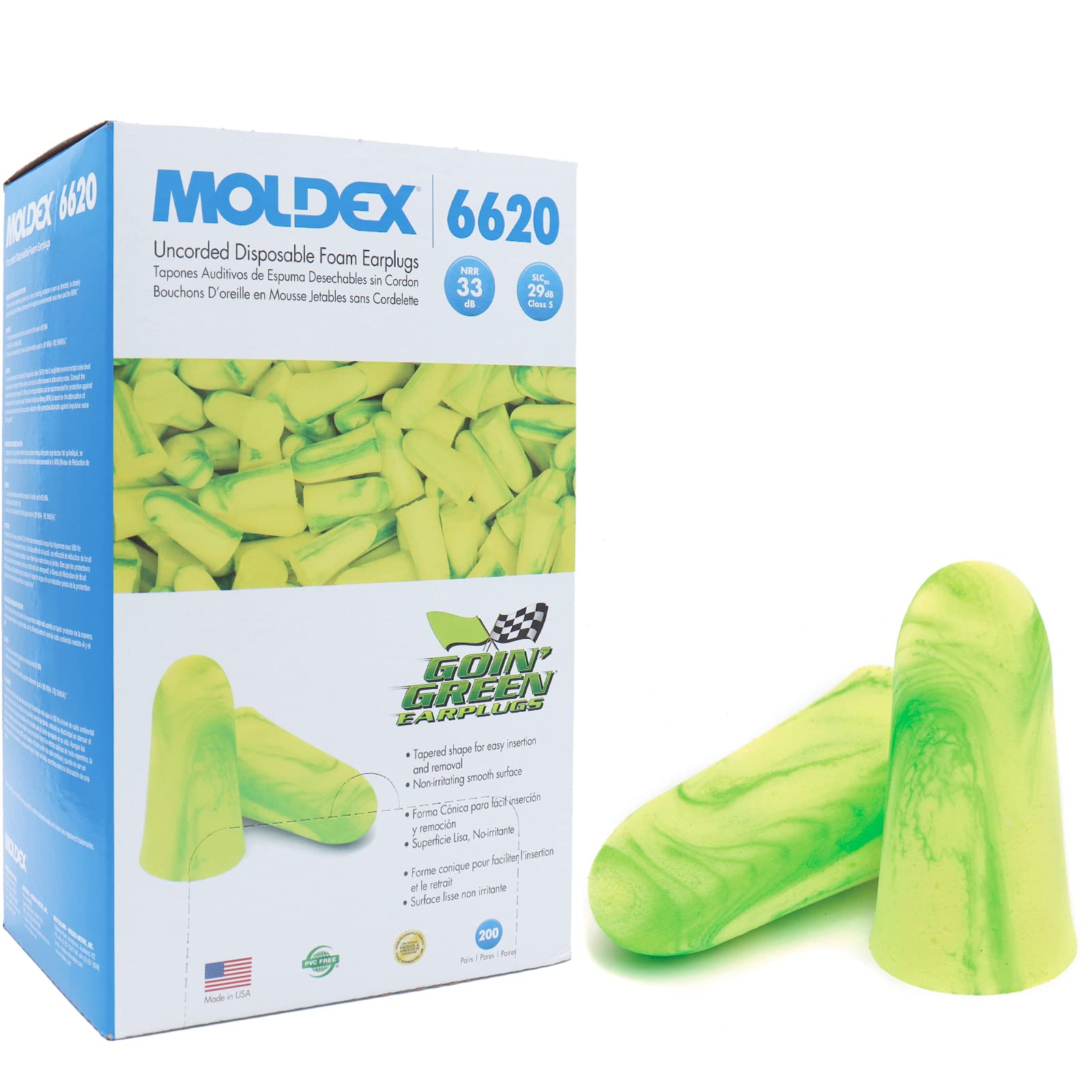 MOLDEX Goin Green 200 пар 6620 Беруши для сна Звукоизоляция Средства для сна для и Больше Защита от храпа Учеба, Самолеты, Работа,
MOLDEX Goin Green 200 пар 6620 Беруши для сна Звукоизоляция Средства для сна для и Больше Защита от храпа Учеба, Самолеты, Работа,