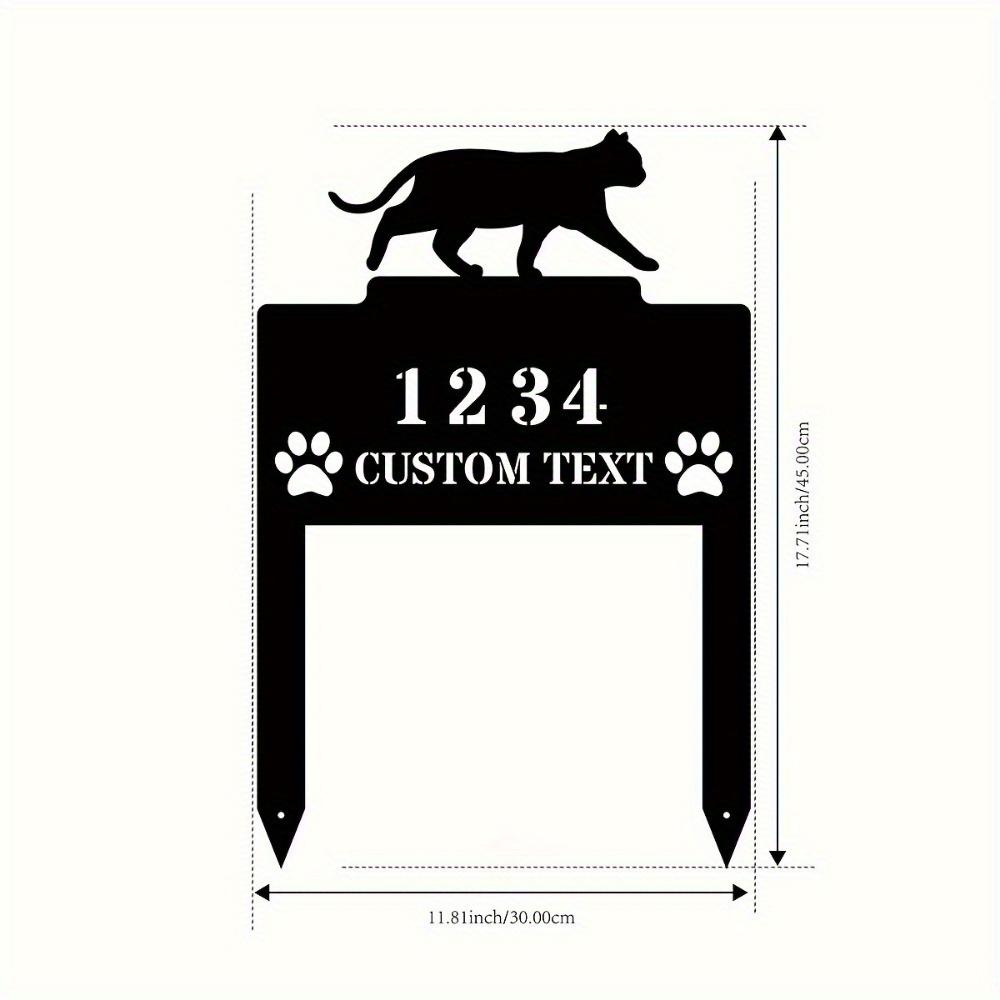 Custom Metal Sign Personalized Garden Stake Lawn Decoration Outdoor Yard Art
Custom Metal Sign Personalized Garden Stake Lawn Decoration Outdoor Yard Art