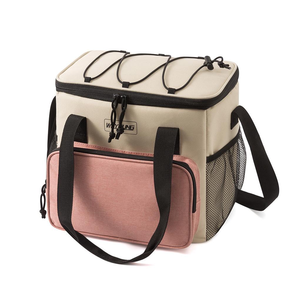 Large Capacity Oxford Thermal Insulation Bag Picnic Bento Storage Lunch Bag Portable Multifunctional Thermal Cooler Ice Bag розовый
Large Capacity Oxford Thermal Insulation Bag Picnic Bento Storage Lunch Bag Portable Multifunctional Thermal Cooler Ice Bag розовый