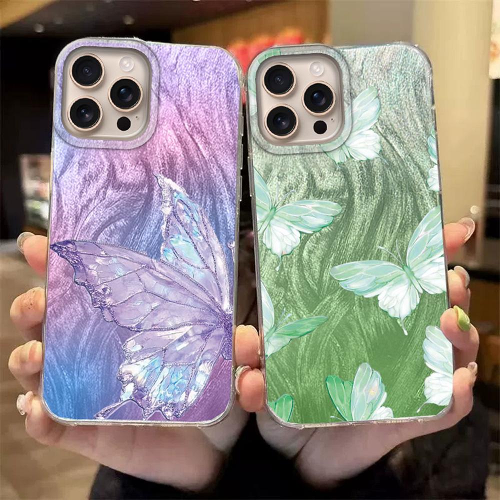 Purple Butterfly Phone Cases For Apple iphone 16 15 14 13 Pro Max 7 16e 16plus Girls Schmetterlinge Silicone Couple Fundas Cover iPhone 16 білий
Purple Butterfly Phone Cases For Apple iphone 16 15 14 13 Pro Max 7 16e 16plus Girls Schmetterlinge Silicone Couple Fundas Cover iPhone 16 білий