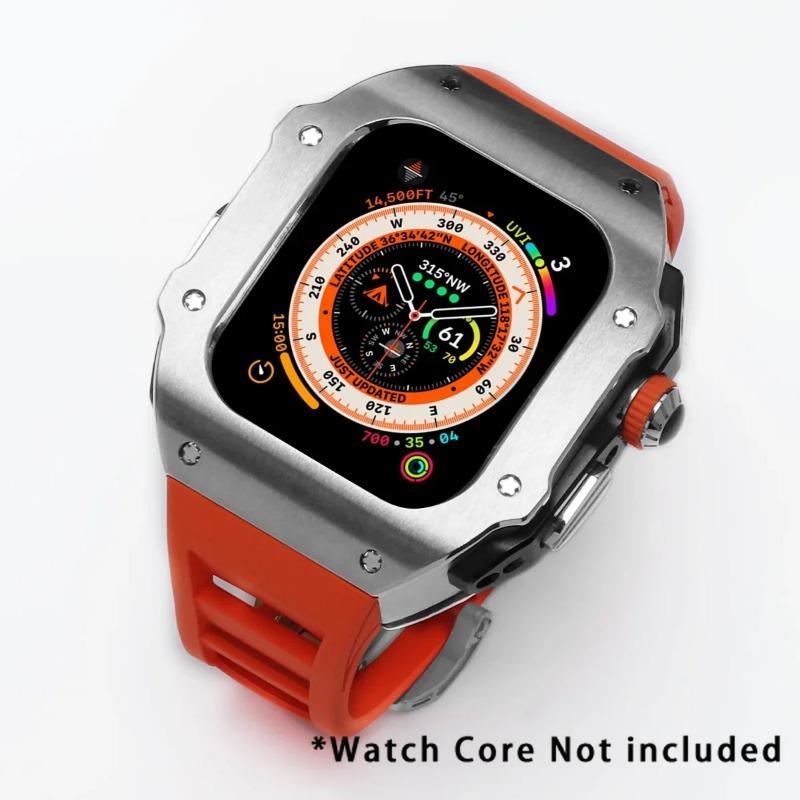 Модифікаційний набір з нержавіючої сталі для Apple Watch 9 8 Ultra 3 49мм 7 6 5 4 SE3 44мм 45мм Корпус Спортивний ремінець Гумовий Переробка Мод ForSeries SE3 44mm
Модифікаційний набір з нержавіючої сталі для Apple Watch 9 8 Ultra 3 49мм 7 6 5 4 SE3 44мм 45мм Корпус Спортивний ремінець Гумовий Переробка Мод ForSeries SE3 44mm