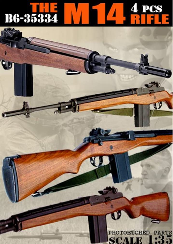 Bravo6 Вьетнам Корпус США Винтовка M14 Смоляной набор 1/35 Война/Современная армия/Морская пехота B6-35334
Bravo6 Вьетнам Корпус США Винтовка M14 Смоляной набор 1/35 Война/Современная армия/Морская пехота B6-35334