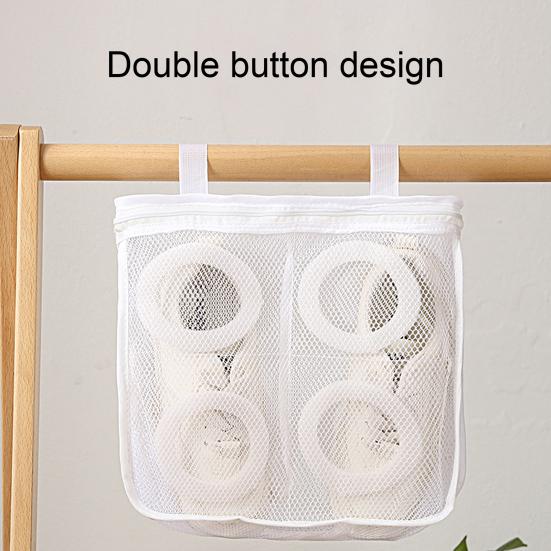 Protective Wear Resistant Practical Hidden Zipper Bathroom Bra Shoes Blouse Airing Dry Tool Mesh Bag Shoe Wash Bag
Protective Wear Resistant Practical Hidden Zipper Bathroom Bra Shoes Blouse Airing Dry Tool Mesh Bag Shoe Wash Bag