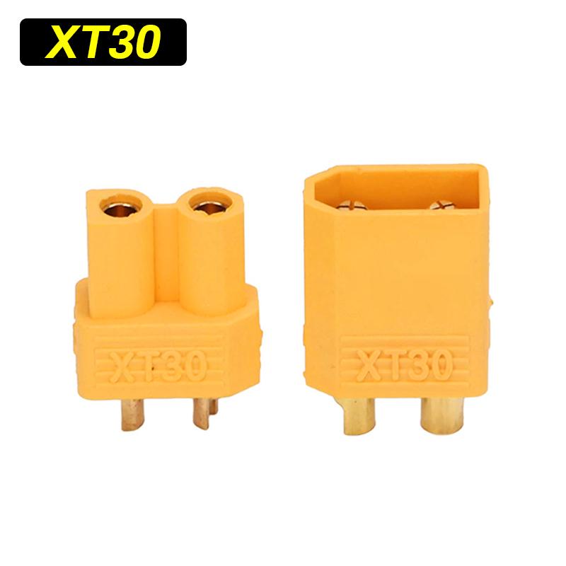 Male and Female Head Wire Cable Connectors XT30/XT30U/MR30 Insulated Plugs Adapters for Car Airplane RC Battery Protective Cover 1Set
Male and Female Head Wire Cable Connectors XT30/XT30U/MR30 Insulated Plugs Adapters for Car Airplane RC Battery Protective Cover 1Set