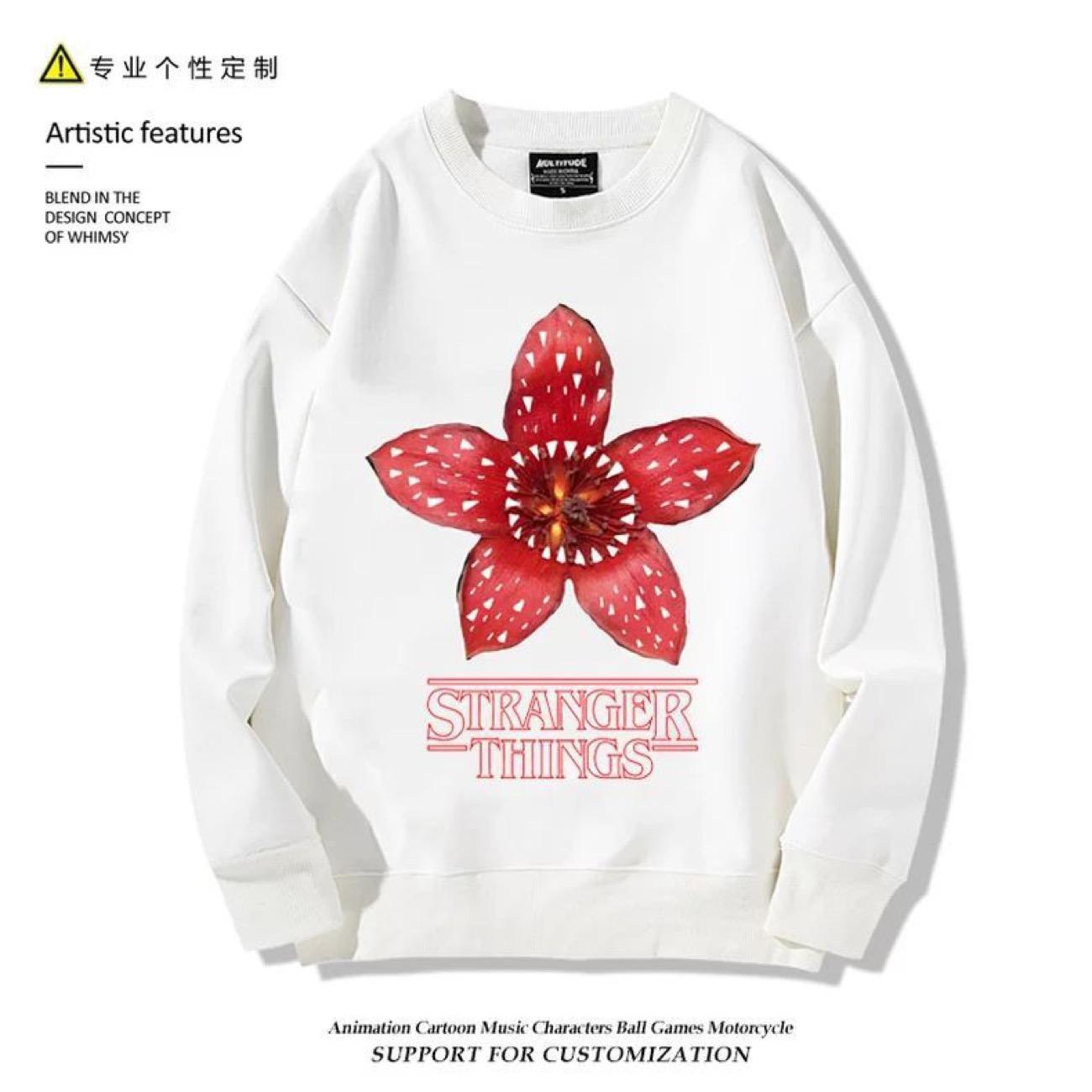 Світшот Stranger Things Пальто Мода осінній одяг white2-XXL білий
Світшот Stranger Things Пальто Мода осінній одяг white2-XXL білий