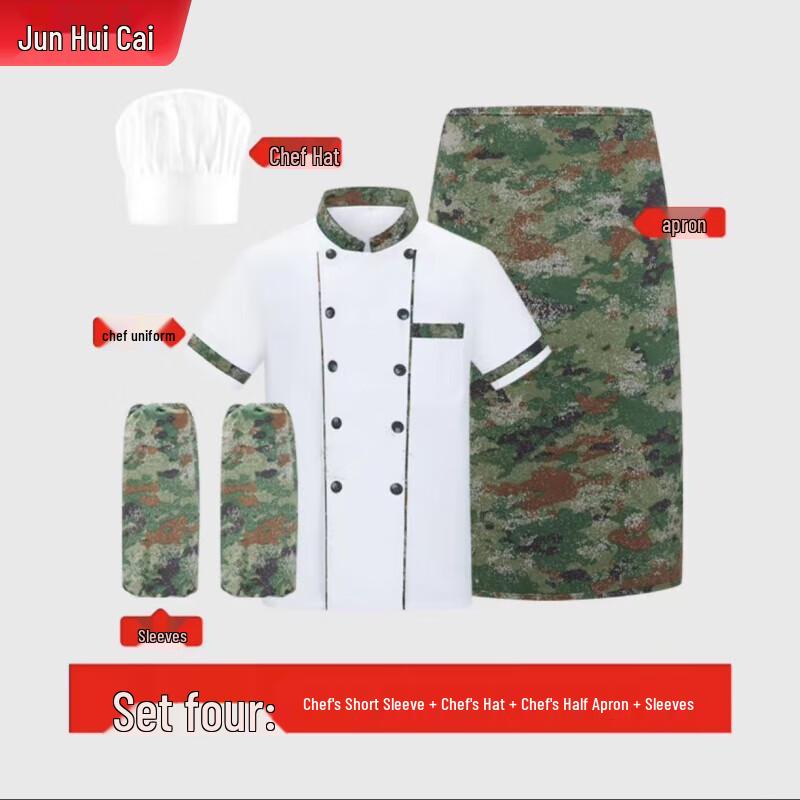 Camouflage Chef & Catering Uniform Set
Camouflage Chef & Catering Uniform Set