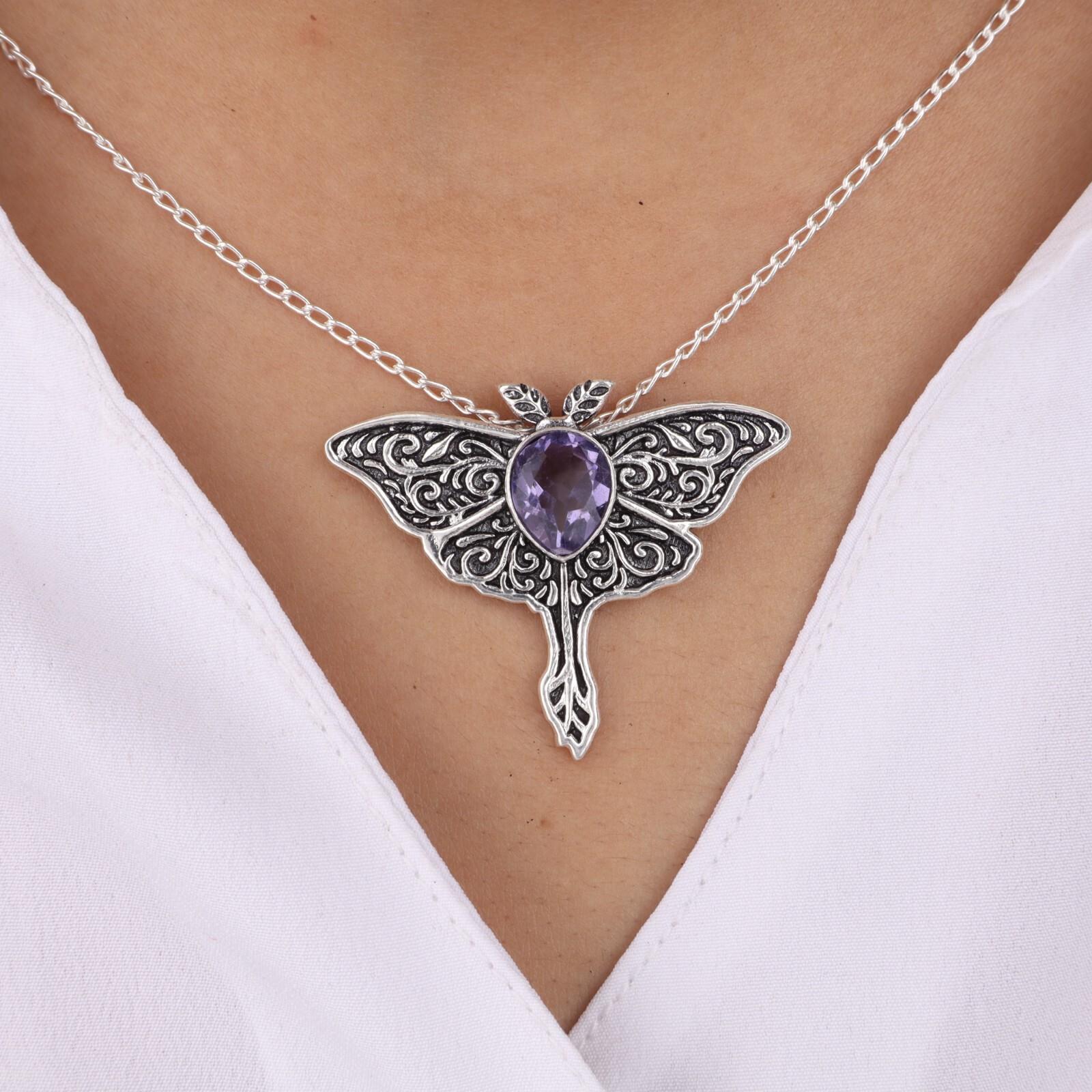 Natural Iolite Gemstone 925 Sterling Silver Jewelry Butterfly Pendant For Her CP-31-14
Natural Iolite Gemstone 925 Sterling Silver Jewelry Butterfly Pendant For Her CP-31-14