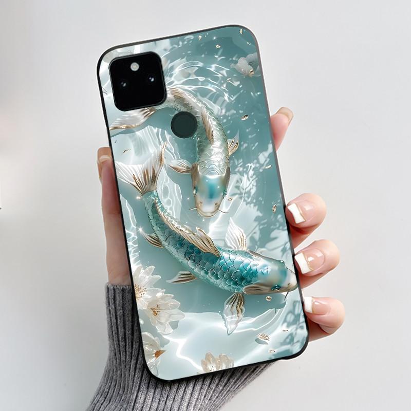 Phone Case For Google Pixel 5a Soft Silicone Black Case Trendy Style Cartoon Pattern Rabbit Cat Puppy Casing Google Pixel 5a
Phone Case For Google Pixel 5a Soft Silicone Black Case Trendy Style Cartoon Pattern Rabbit Cat Puppy Casing Google Pixel 5a