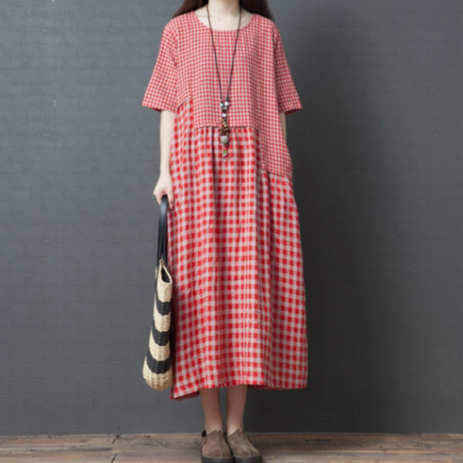 Платья Распродажа Распродажа Женские Литературные Клетчатые Тонкие Удобные Круглые Шеи Средней Длины Короткие Vestidos De Fiesta Elegantes XL красный
Платья Распродажа Распродажа Женские Литературные Клетчатые Тонкие Удобные Круглые Шеи Средней Длины Короткие Vestidos De Fiesta Elegantes XL красный