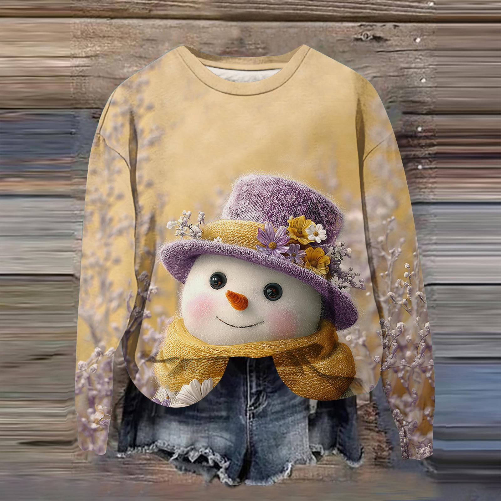 Women s Fashion Printed Long Sleeve Loose Round Neck Sweatshirt Top Fall XL
Women s Fashion Printed Long Sleeve Loose Round Neck Sweatshirt Top Fall XL