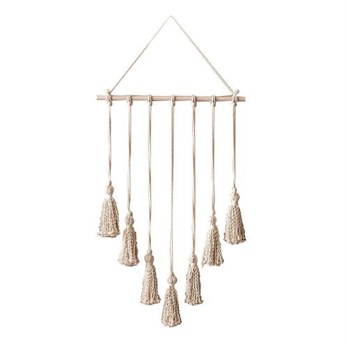 Hanging Photo Display Room Boho Decor Macrame Wall Hanging Pictures Organizer Cards Holder with 10 Wooden Clips for Decoration
Hanging Photo Display Room Boho Decor Macrame Wall Hanging Pictures Organizer Cards Holder with 10 Wooden Clips for Decoration