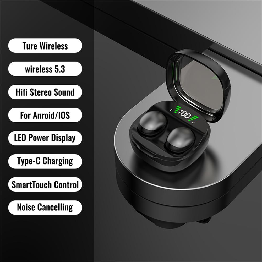 mini13 Mini Sleep Wireless Earbuds HD HiFi Bass Sound Invisible Bluetooth-Compatible Earphones (Standard Version) Black
mini13 Mini Sleep Wireless Earbuds HD HiFi Bass Sound Invisible Bluetooth-Compatible Earphones (Standard Version) Black