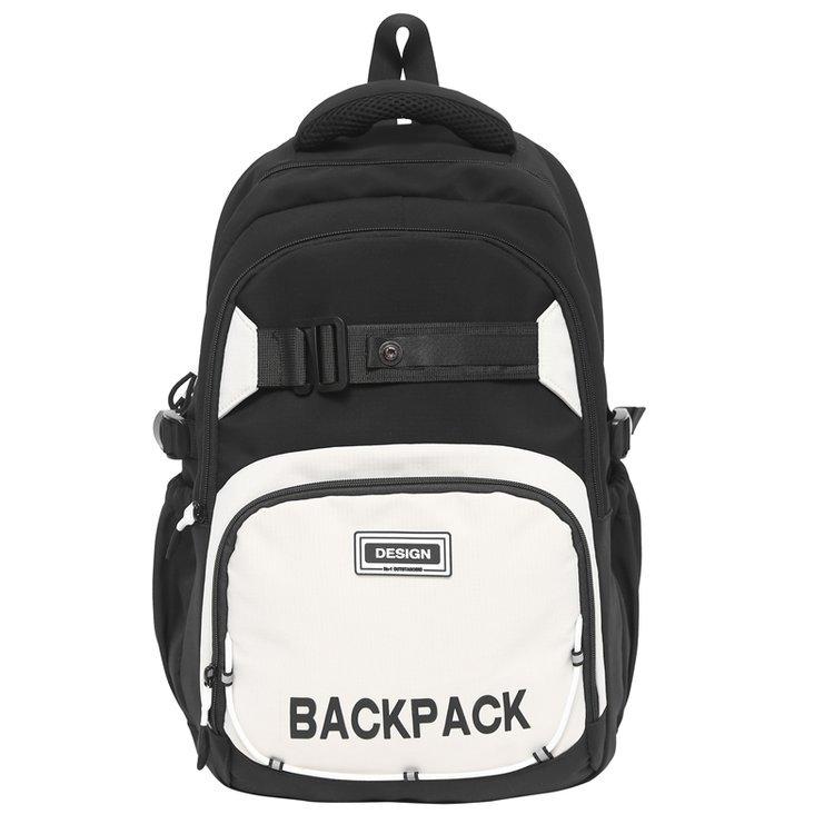 Прочный школьный рюкзак большой вместимости для мужчин чёрный
Прочный школьный рюкзак большой вместимости для мужчин чёрный