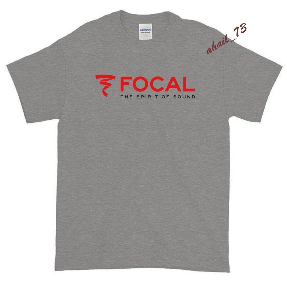 New Shirt Focal Audio Red Logo Men s T shirt American USA Size S -XXL 2XL
New Shirt Focal Audio Red Logo Men s T shirt American USA Size S -XXL 2XL