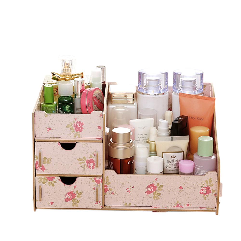 Wooden Makeup Cosmetic Organizer Desktop Storage Box Rack 27.5 17 13.5cm Camellia
Wooden Makeup Cosmetic Organizer Desktop Storage Box Rack 27.5 17 13.5cm Camellia