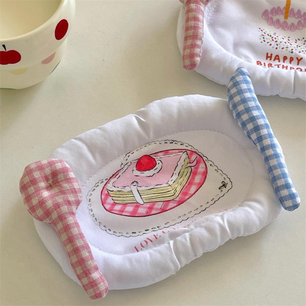 Cloth Insulation Pad Cake Pattern Table Mat Kitchen Accessories Hand Made Coaster Living Room Style B
Cloth Insulation Pad Cake Pattern Table Mat Kitchen Accessories Hand Made Coaster Living Room Style B