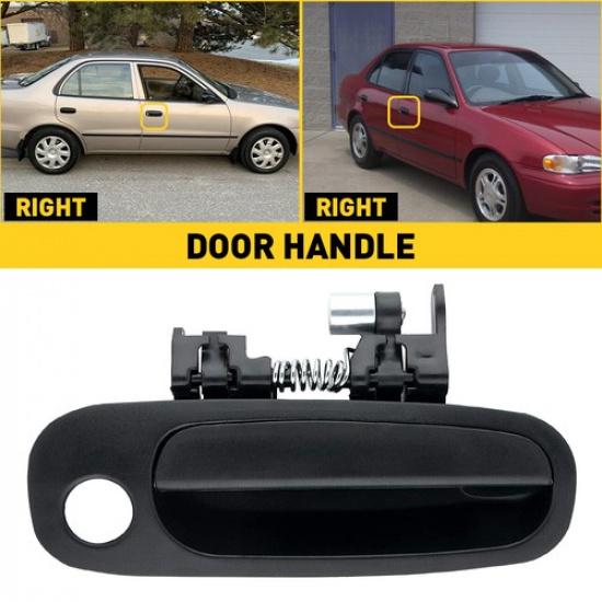 Front Outside Exterior Textured Door Passenger Handle Right RH for 98-02 Corolla
Front Outside Exterior Textured Door Passenger Handle Right RH for 98-02 Corolla