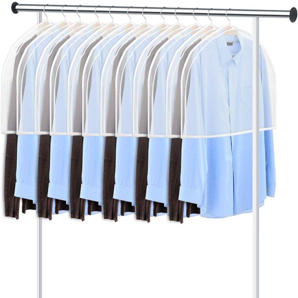 5 Pcs Moistureproof Dust Bags Transparent Garment Protector Clothes Hanging Dust Cover Coats
5 Pcs Moistureproof Dust Bags Transparent Garment Protector Clothes Hanging Dust Cover Coats