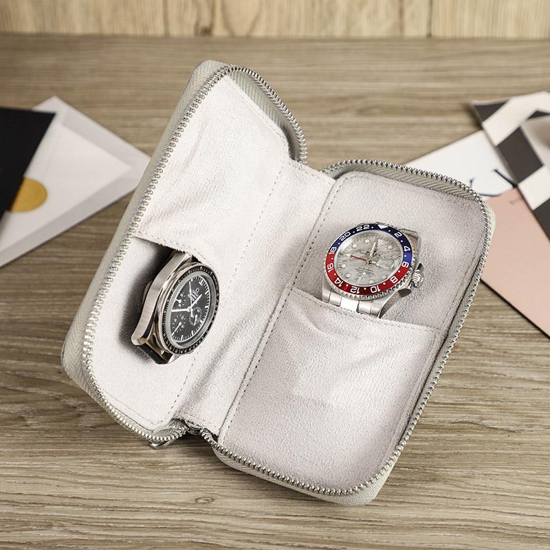 Чехол для часов из натуральной кожи ручной работы с 2 слотами для женщин, мужские часы на молнии, чехол для хранения часов, коробка для показа коллекции, дорожные сумки для часов серый
Чехол для часов из натуральной кожи ручной работы с 2 слотами для женщин, мужские часы на молнии, чехол для хранения часов, коробка для показа коллекции, дорожные сумки для часов серый