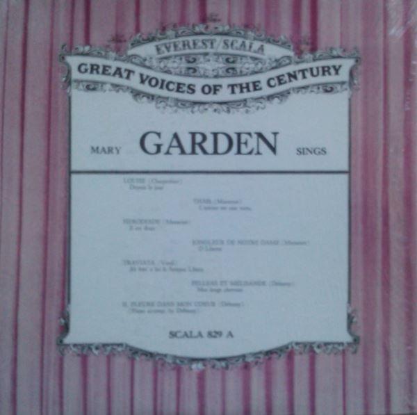 LP Record MARY GARDEN EMMA CALV Sings SC829 Period Records 1980 USA Cana Classical Used
LP Record MARY GARDEN EMMA CALV Sings SC829 Period Records 1980 USA Cana Classical Used